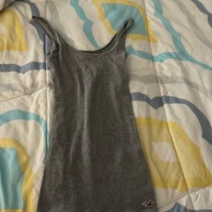 Hollister xs gray tank
